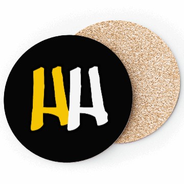 Discover HH Logo – Real Hip Hop Minimal Design Coasters
