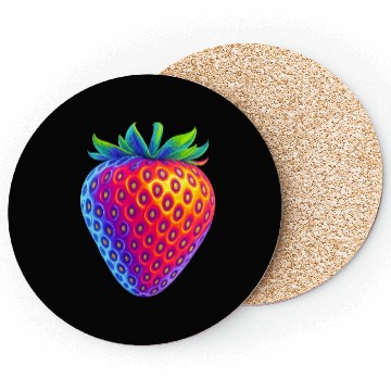 Discover Neon strawberry Coasters
