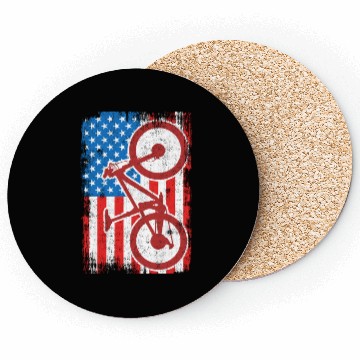 Discover 4th of July USA MTB Coasters