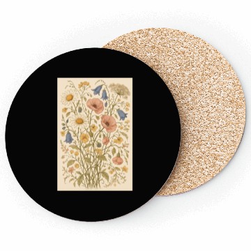 Discover Summer Wild Flowers Coasters