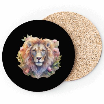Discover Asher the Floral Monarch Coasters