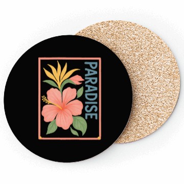 Discover Pink Flower Paradise – Nature Aesthetic Coasters