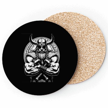 Discover Viking Warrior Man Odin Thor Norman Walhalla Coasters