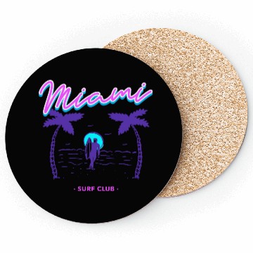 Discover Miami Surf Club Coasters