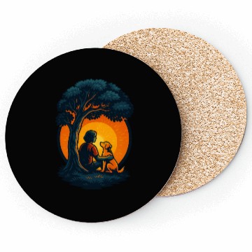 Discover Peaceful Paws Retreat Coasters