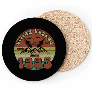 Discover 30th birthday Living Legend since VIN 06/1995 Coasters
