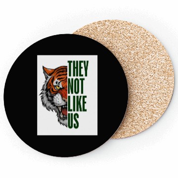 Discover Fearless Tiger - They Not Like Us Coasters