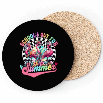 Discover Schools Out For Summer Flamingo Teaches Students Coasters