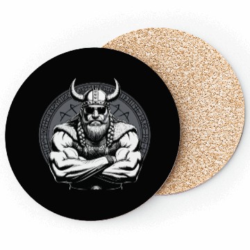 Discover Viking Warrior Man Odin Thor Norman Walhalla Coasters