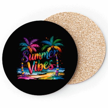 Discover Summer Vibes Coasters