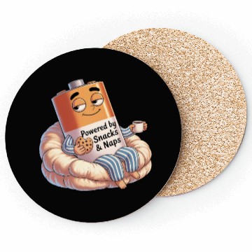 Discover Powered by Snacks & Naps Coasters