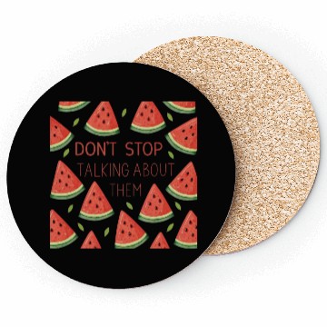 Discover watermelon triangles Coasters