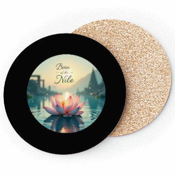 Discover Sacred Nile Lotus Coasters