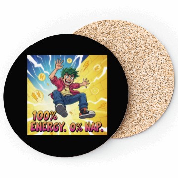Discover Lemon Bolt No Sleep. Just Zaps Coasters