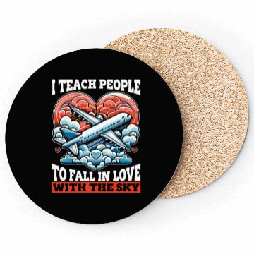 Discover Flight Instructor I Teach People To Pilot School Coasters