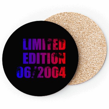 Discover 21st birthday Limited Edition 06/2004 Coasters