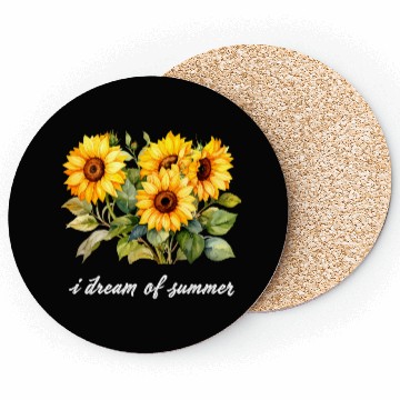 Discover Sunflower Summer Dream Coasters