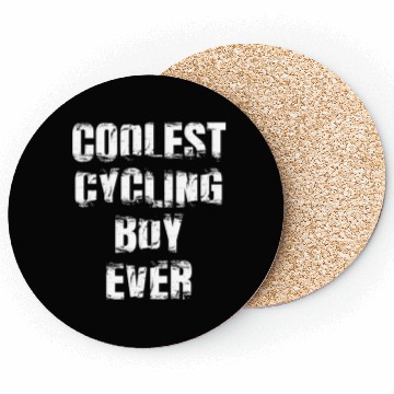 Discover Coolest Cycling Boy Ever Coasters