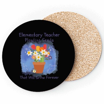 Discover Elementary Teacher Planting Seeds That Will Grow Coasters
