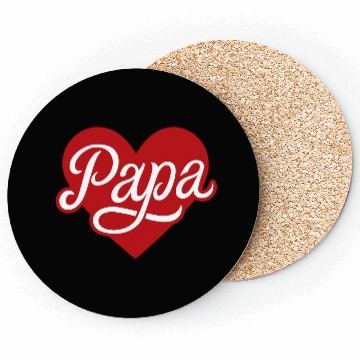 Discover Father's Day gift "papa" Coasters
