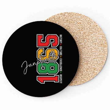 Discover 1865 Juneteenth Coasters