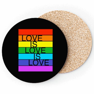 Discover Love is Love is Love Coasters