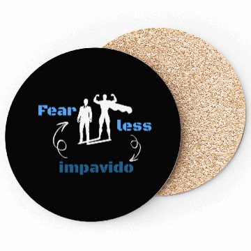 Discover Fearless-Be Brave Coasters