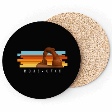 Discover Moab Arch Painting Coasters