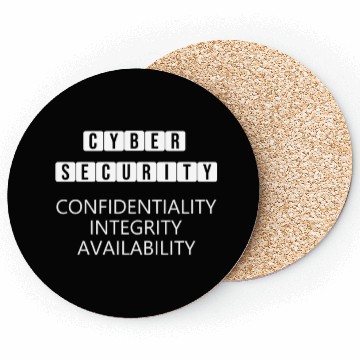 Discover CIA Triad - Cyber Security Code Coasters