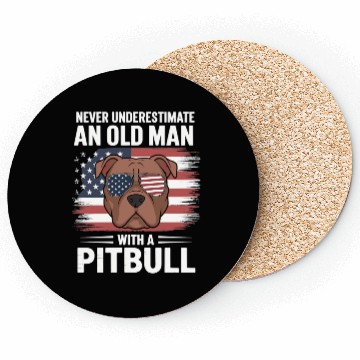 Discover Pitbull & Veteran Pride Coasters