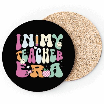 Discover In My Teacher Era, Teacher Appreciation Gift Coasters