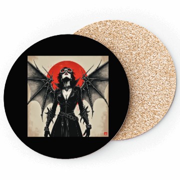 Discover Lady Steampunk Vamp 19 Coasters