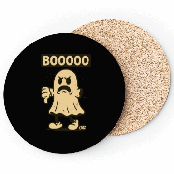 Discover Angry Ghost – BOOOOO thumbs-down Coasters