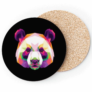 Discover galaxy panda Coasters