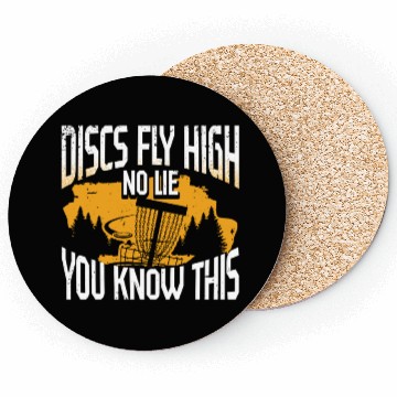 Discover Disc Golf Ultimate Frisbee Discgolf Coasters