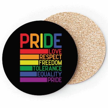 Discover Gay Pride Coasters, Pride Love
