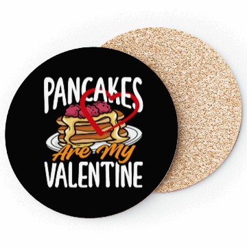 Discover Pancakes Are My Valentine Delight Coasters