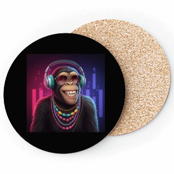 Discover Hip Hop Ape Vibes Coasters