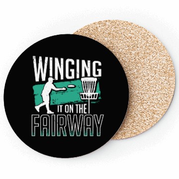 Discover Disc Golf Winging It On the Fairway Coasters