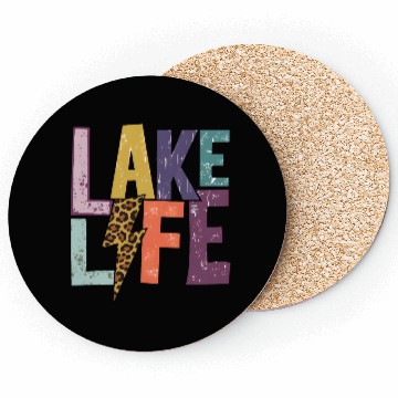 Discover Lake Life bolt Coasters