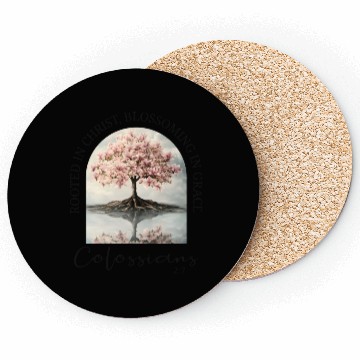 Discover Christian Bible Verse Colossians Coasters