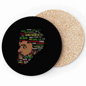 Discover Juneteenth Black History Coasters