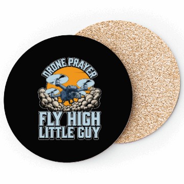 Discover Drone Enthusiast Drone Prayer Fly High Aviation Coasters