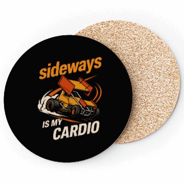 Discover Sprint Car Racing Dirt Track Speed Oval Race Coasters