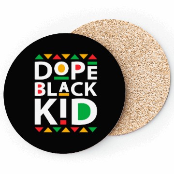 Discover Dope black kid black history month Coasters