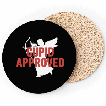 Discover Cupid Approved Silhouette Coasters