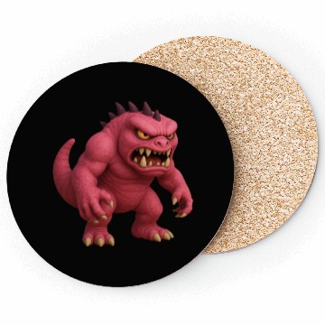 Discover Red Power Monster Coasters
