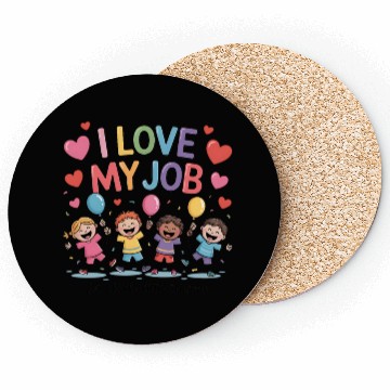 Discover Preschool Teacher Kindergarten Coasters