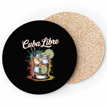 Discover Blutgruppe Cuba Libre Cocktail Bartender Coasters