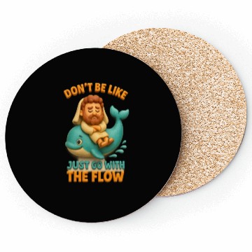 Discover Jonah & the Whale Pun – Funny Faith-Based Design Coasters